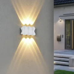 Modern Nordic Style Outdoor Wall Lights Indoor Wall Lights Bedroom Aluminum 220-240V 5/7/9 W