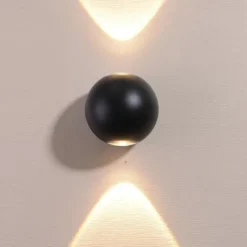 Modern Outdoor Wall Lights LED Indoor Wall Lights Outdoor Shops / Cafes Aluminum Wall Light IP65 85-265V 6 W