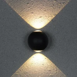 Modern Outdoor Wall Lights LED Indoor Wall Lights Outdoor Shops / Cafes Aluminum Wall Light IP65 85-265V 6 W