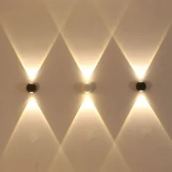 Modern Outdoor Wall Lights LED Indoor Wall Lights Outdoor Shops / Cafes Aluminum Wall Light IP65 85-265V 6 W