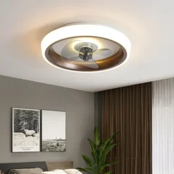 Modern Simple LED Ceiling Fan Light Ceiling Fan Lamp Dining Room Living Room Restaurant Bedroom