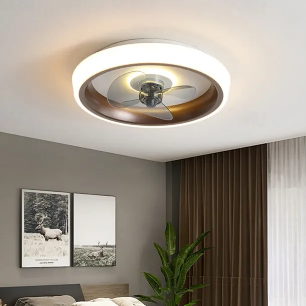 Modern Simple LED Ceiling Fan Light Ceiling Fan Lamp Dining Room Living Room Restaurant Bedroom