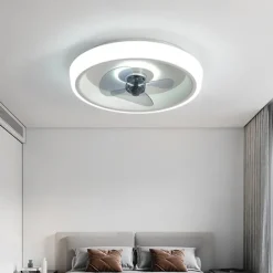 Modern Simple LED Ceiling Fan Light Ceiling Fan Lamp Dining Room Living Room Restaurant Bedroom