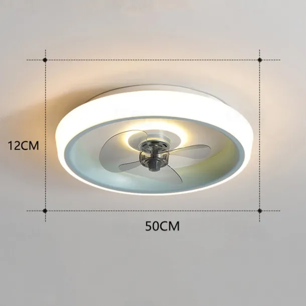 Modern Simple LED Ceiling Fan Light Ceiling Fan Lamp Dining Room Living Room Restaurant Bedroom