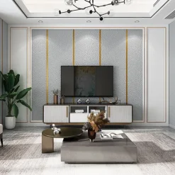 Modern Style Wallpaper Non-wovon Wallpaper Adhesive Required Wall Mural,Cabinet Furniture Countertop Paper Roll Wallpaper,20.8