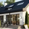 Modern Wall Lights Outdoor Wall Light Metal Wall Light 110-240V 10W