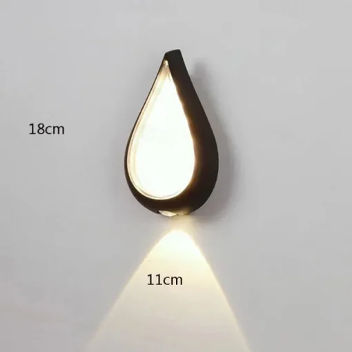 Modern Wall Lights Outdoor Wall Light Metal Wall Light 110-240V 10W