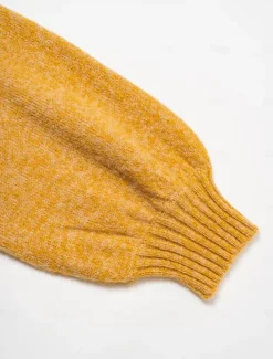 Mohair Bishop Sleeve Casual Daily Knit Cardigan