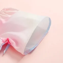 Mommy and Me Dresses Tie Dye Street Print Pink Short Sleeve Midi Mommy And Me Outfits Cute Matching Outfits