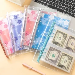 Money Saving Challenge Binder Kit With 100 Envelopes & Tracker Money Saving Challenge Book Budget Planner Book for Budgeting