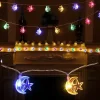 Moon Stars Fairy String Lights 3M 20LEDs 6M 40LEDs Ramadan String lights Battery Powered for Ramadan Christmas Wedding Party Home Patio Decoration