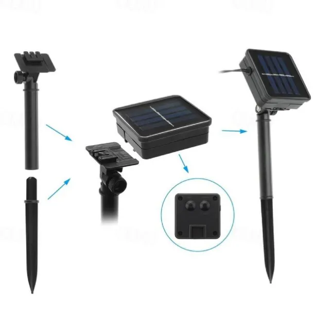 Moroccan Ball Outdoor Lights Solar String Lights 5/7/10M 20/30/50LEDs Globe Fairy Lights Lantern Multicolor Warm White White RGB for Outdoor Garden Yard Patio Christmas Tree Party