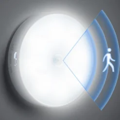 Motion LED Sensor Light Night Light USB Rechargeable LED Night Lights Dusk to Dawn Motion Sensor Lamp for Bedroom Bathroom Toilet Stairs Kitchen Hallway