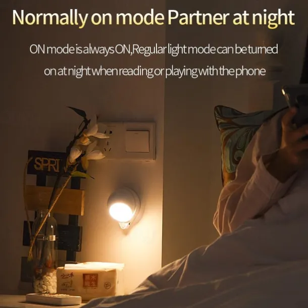 Motion Sensor Light LED Night Light USB Rechargeable Night Lamp For Kitchen Cabinet Wardrobe Lamp Staircase Closet Wall Light