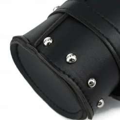 Motorcycle Cruiser Tool Bag Fork Barrel Shape Handlebar Front Fork Bag Black Saddlebags For Motorcycle Pannier Saddle Bags Tools