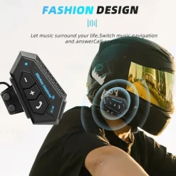 Motorcycle Helmet Bluetooth Headset Wireless Riding Music Headset Waterproof Noise Reduction