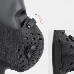 Motorcycle Mask Riding Dust Mask Breathable Replaceable Filter Filter Mask Hanging Ears Mask