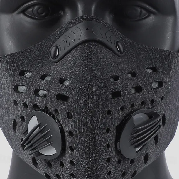 Motorcycle Mask Riding Dust Mask Breathable Replaceable Filter Filter Mask Hanging Ears Mask