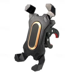 Motorcycle Phone Mount Bike Phone Mount Rotatable Removable Phone Holder for Motorcycle Bike Compatible with All Mobile Phone Phone Accessory