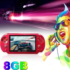 MP5 handheld game console PSP Game console PSVita game console 4.3 screen 8GB multilingual edition