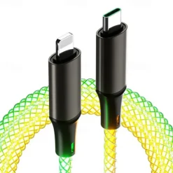 Multi Charging Cable 66W 3.9ft USB A to USB C USB C to USB C 2.1 A Charging Cable Fast Charging High Data Transfer Nylon Braided 3 in 1 Soft Touch For iPad Samsung Xiaomi Phone Accessory