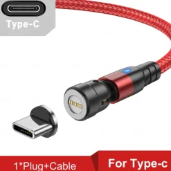 Multi Charging Cable 60W 3.3ft 6.6ft USB C to Lightning / micro / USB C 3 A Fast Charging Nylon Braided Durable Magnetic For Samsung Xiaomi Huawei Phone Accessory