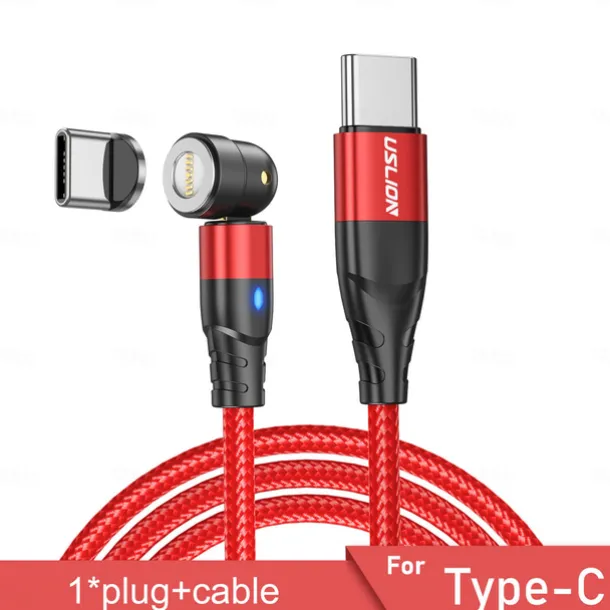 Multi Charging Cable 60W 3.3ft 6.6ft USB C to Lightning / micro / USB C 3 A Fast Charging Nylon Braided Durable Magnetic For Samsung Xiaomi Huawei Phone Accessory
