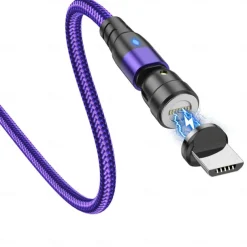 Multi Charging Cable 60W 3.3ft 6.6ft USB C to Lightning / micro / USB C 3 A Fast Charging Nylon Braided Durable Magnetic For Samsung Xiaomi Huawei Phone Accessory