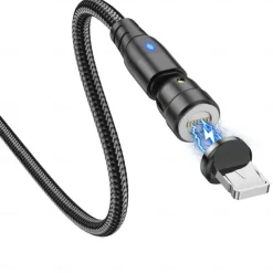 Multi Charging Cable 60W 3.3ft 6.6ft USB C to Lightning / micro / USB C 3 A Fast Charging Nylon Braided Durable Magnetic For Samsung Xiaomi Huawei Phone Accessory