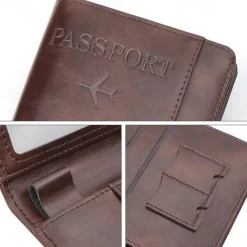 Multi Functional Storage Card Holder, Passport Bag, Passport Holder For Overseas Travel