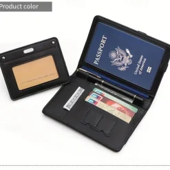 Multi Functional Storage Card Holder, Passport Bag, Passport Holder For Overseas Travel