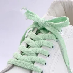 Multicolor Flat Shoelaces – Durable Polyester Fashion Sneaker Laces for Sports, Casual, and Running Shoes – Unisex Shoe Accessories for Adults and Kids
