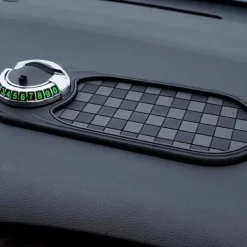 Multifunction Car Anti-Slip Mat, New Multifunctional Car Dashboard Mobile Phone Holder, Auto Universal Rotatable Anti Skid Car Dashboard Pad with Temporary Parking Number