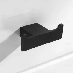 Multifunction Robe Hook Premium Design Contemporary Stainless Steel and Metal Hook for Bathroom Wall Mounted 1pc