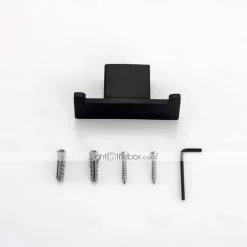 Multifunction Robe Hook Premium Design Contemporary Stainless Steel and Metal Hook for Bathroom Wall Mounted 1pc