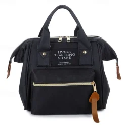 Multifunctional Canvas Backpack and Handbag – Versatile and Stylish Back to School, Travel, or Everyday Bag in Multiple Colors