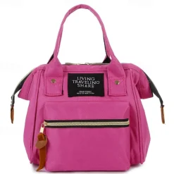 Multifunctional Canvas Backpack and Handbag – Versatile and Stylish Back to School, Travel, or Everyday Bag in Multiple Colors