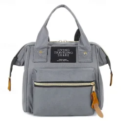 Multifunctional Canvas Backpack and Handbag – Versatile and Stylish Back to School, Travel, or Everyday Bag in Multiple Colors