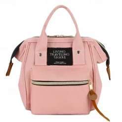 Multifunctional Canvas Backpack and Handbag – Versatile and Stylish Back to School, Travel, or Everyday Bag in Multiple Colors