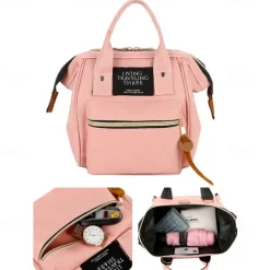 Multifunctional Canvas Backpack and Handbag – Versatile and Stylish Back to School, Travel, or Everyday Bag in Multiple Colors