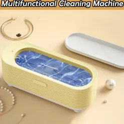 Multi-functional Cleaning Machine Jewelry Makeup Brush Glasses Cleaner Portable Mini Electric Cleaning Box