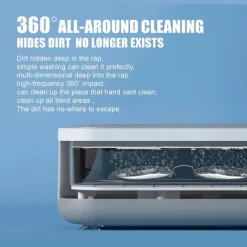 Multi-functional Cleaning Machine Jewelry Makeup Brush Glasses Cleaner Portable Mini Electric Cleaning Box