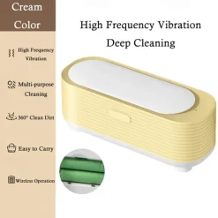 Multi-functional Cleaning Machine Jewelry Makeup Brush Glasses Cleaner Portable Mini Electric Cleaning Box