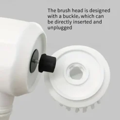 Multifunctional Handheld Radio Electric Cleaning Brush Kitchen Dishwashing Brush Bathroom Sink Tile Electric Cleaning Brush