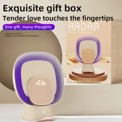 Multifunctional Mosquito Trap Lamp – Anti-Mosquito Device with Clock and Purple Light, Wireless Powered by Mobile Phone