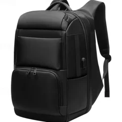 Multi-layer Storage Waterproof Premium Backpacks Anti-thief Design for Men 17 Inch Laptop Medium Plus Backpack with USB Charging Port CR9