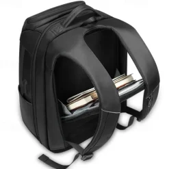 Multi-layer Storage Waterproof Premium Backpacks Anti-thief Design for Men 17 Inch Laptop Medium Plus Backpack with USB Charging Port CR9