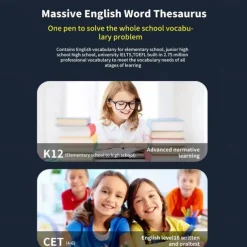 Multipurpose Translation Device Translation Pen 112 Language Translator Device with Touch Screen Wi-Fi Wireless Reading Pen