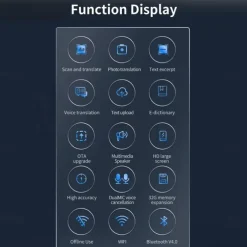 Multipurpose Translation Device Translation Pen 112 Language Translator Device with Touch Screen Wi-Fi Wireless Reading Pen