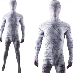Mummy Halloween Cosplay Costume Masquerade Adults' Men's Women's Carnival Masquerade Party Halloween Masquerade Easy Halloween Costumes Dress Up